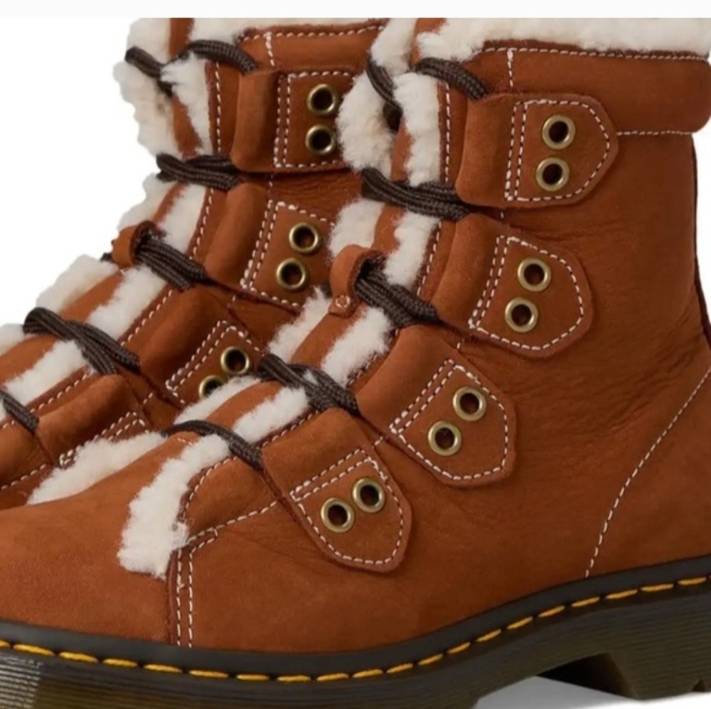 Dr Martens Butter Soft Fur Boots 1460